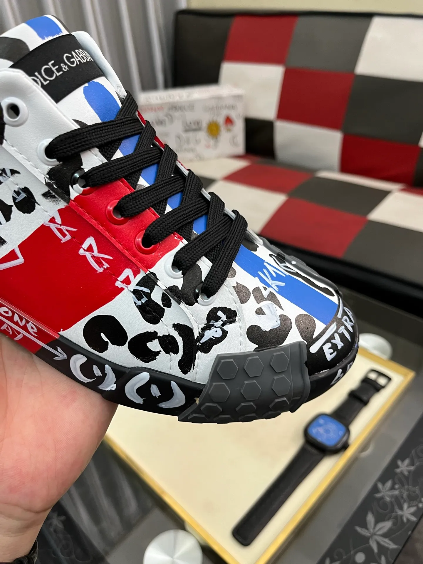 Men's men's shoes💰480⌚️⌚️【DG～】couple casual shoes, on sale simultaneously in 2025z cabinet 🔶Size: 35-46#️⃣ 2 colors 🔜The upper is made of multi-material splicing ➕Mesh lining, comfortable and breathable, sole: original comfortable and wear-resistant outsole, ⚠️Photographed in real life🎬The real thing is better📢📢📢